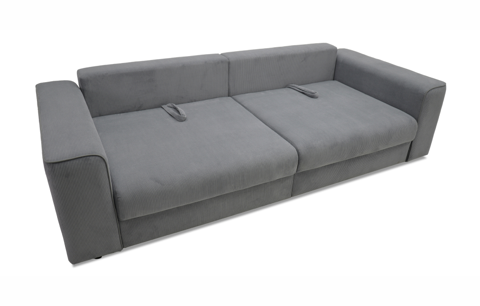 Прямые диваны - изображение №6 "Диван Шери еврокнижка / светло-серый"  на www.Angstrem-mebel.ru